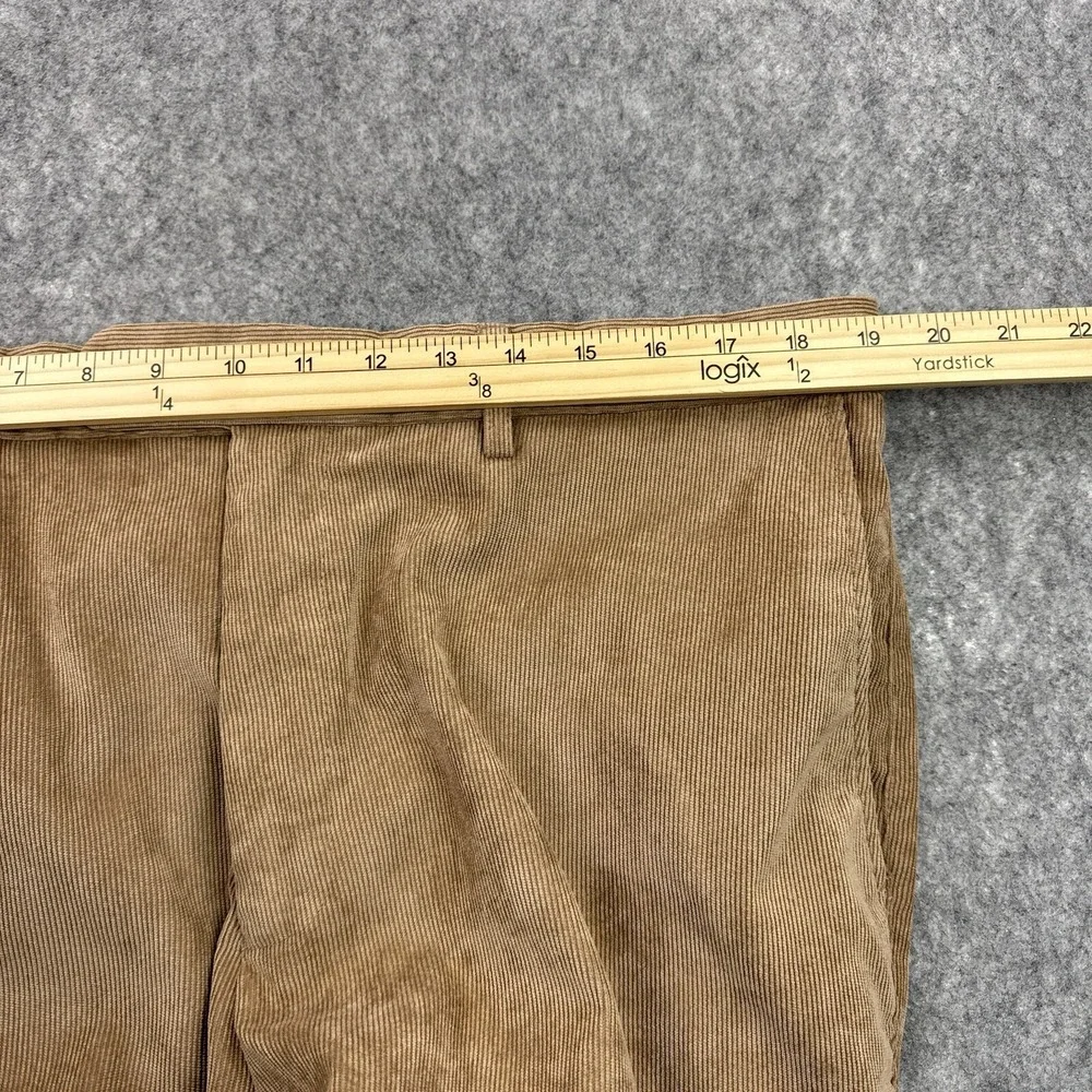 Peter Millar Pants Mens 38 Tan Nanoluxe Corduroy Trousers Preppy Stretch‎